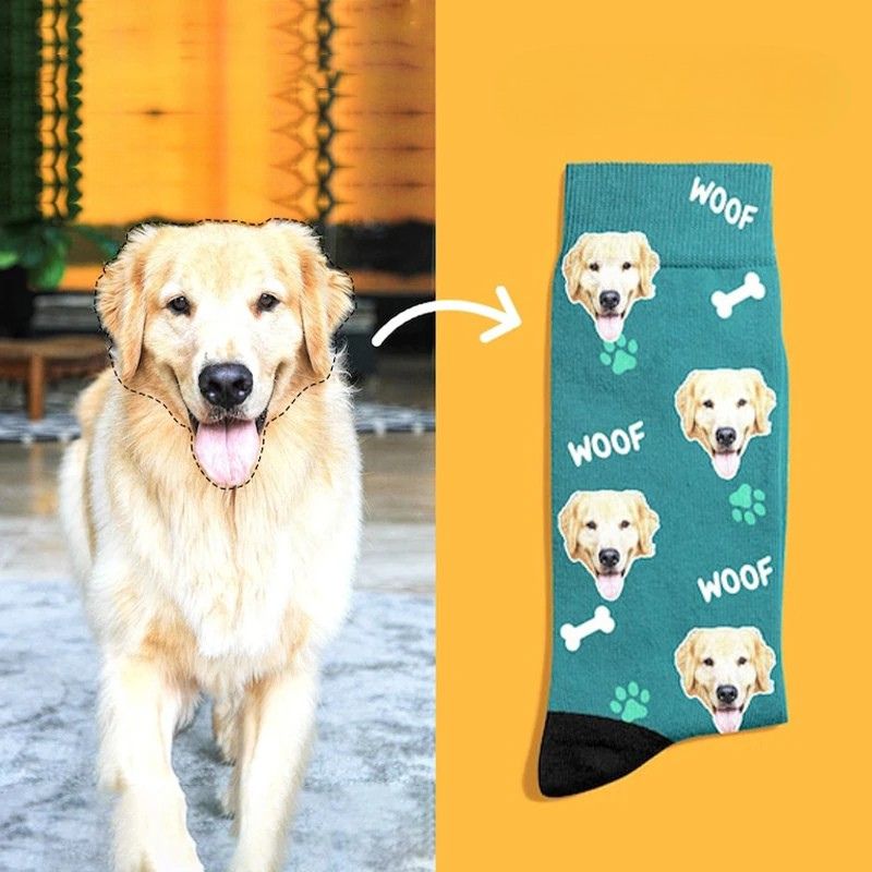 Chaussettes Chien Personnalisées