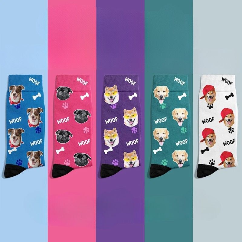 Chaussettes Chien Personnalisées
