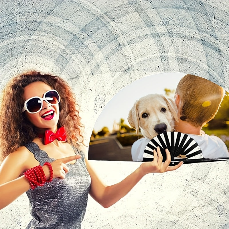 Éventail Personnalisé Photo