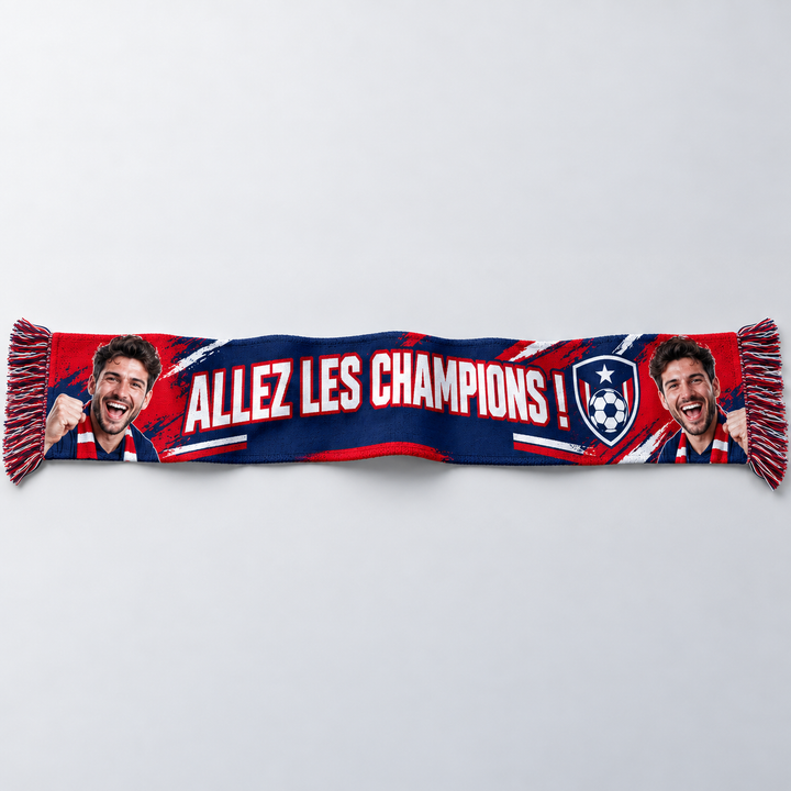 Écharpe foot personnalisée