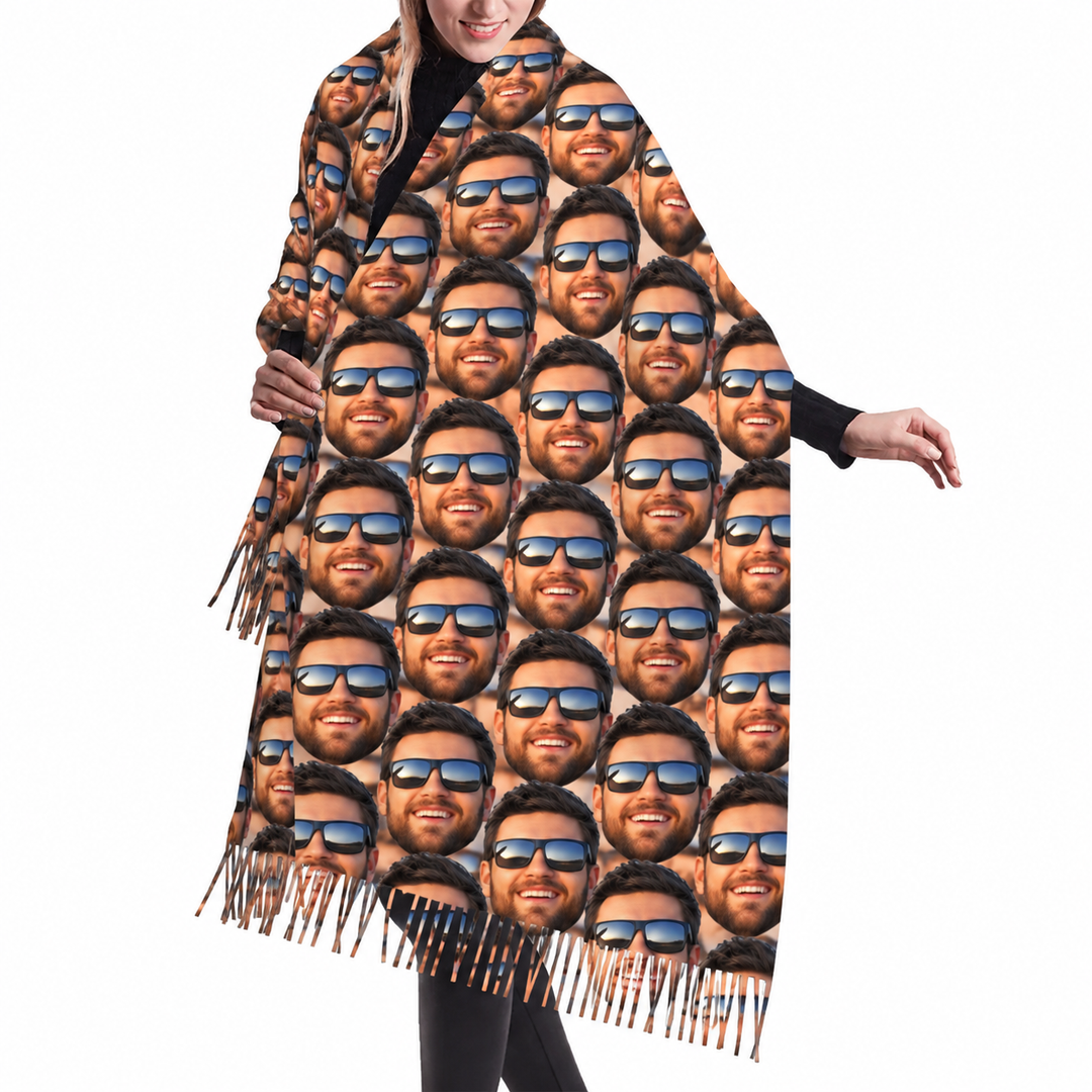 Écharpe Personnalisé Photo