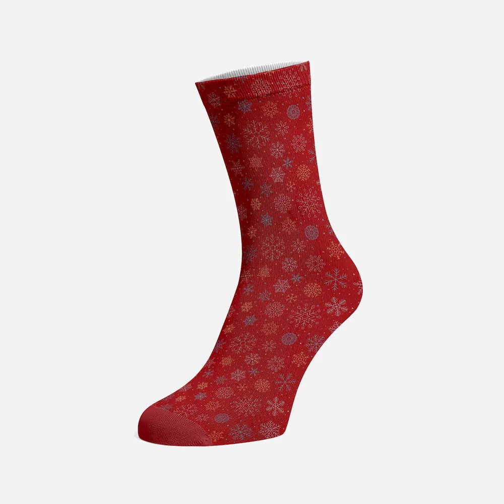 Chaussette Noël Personnalisée Rouge