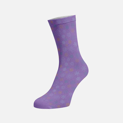 Chaussette Noël Personnalisée Violet