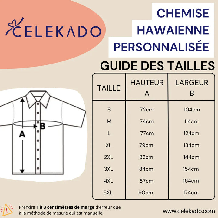 Chemise Hawaïenne Personnalisée