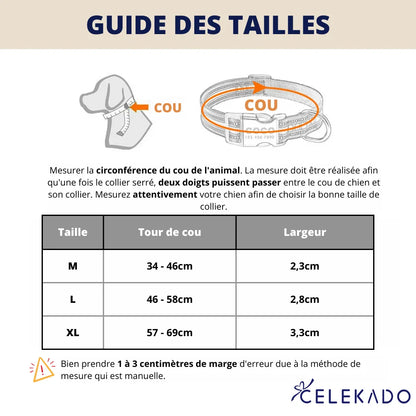 Collier pour Chien de Chasse Gravé - Collier pour Chien de Chasse Gravé