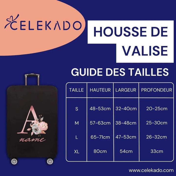 Housse de Valise Personnalisée