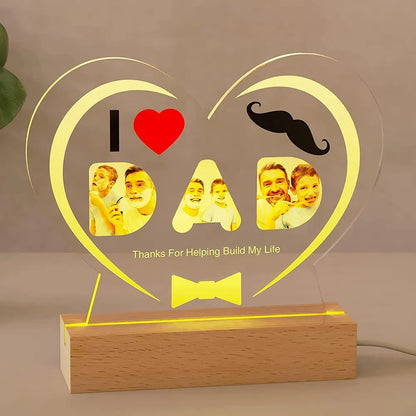 Lampe LED personnalisable - Pour les parents - Pour les Pères