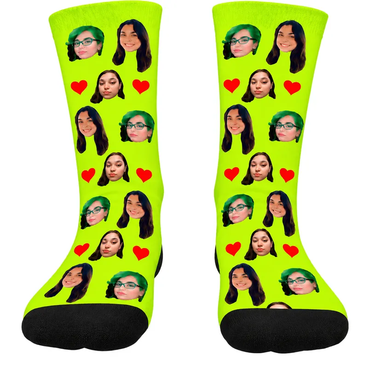 Chaussettes Personnalisées Citron Vert