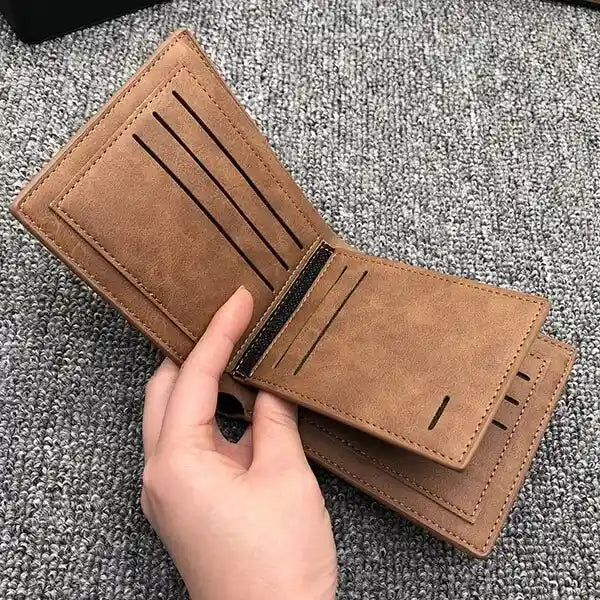 Portefeuille Homme Personnalisé en cuir PU avec Photo et Nom gravés Portefeuille Homme Personnalisé en cuir PU avec Photo et Nom gravés