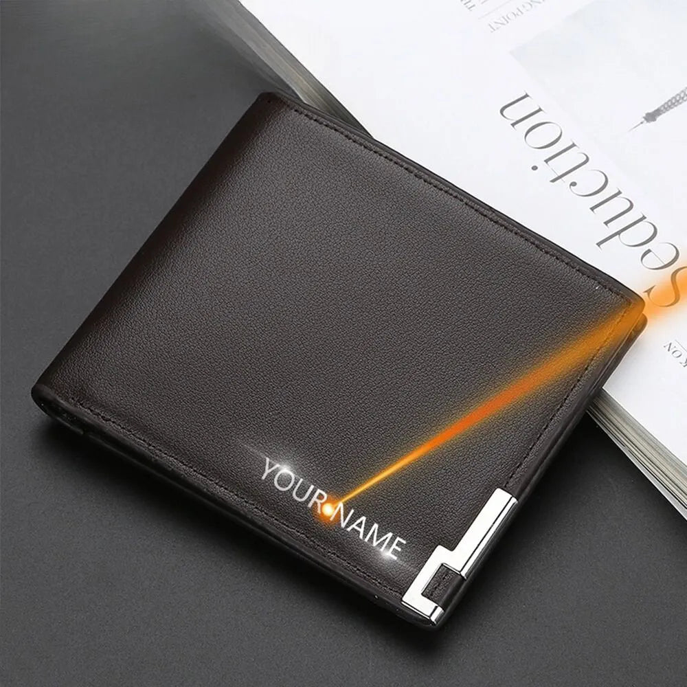 Portefeuille en cuir stylé pour hommes Portefeuille en cuir stylé pour hommes