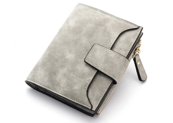 Portefeuille Femme Personnalisé Gris
