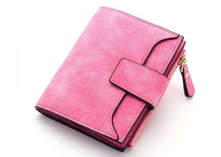Portefeuille Femme Personnalisé Rose