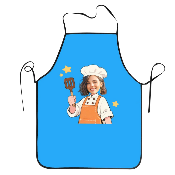 Tablier Personnalisé Avatar Bleu