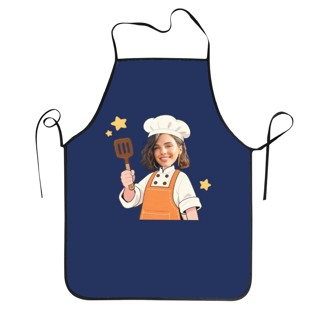 Tablier Personnalisé Avatar Bleu Foncé
