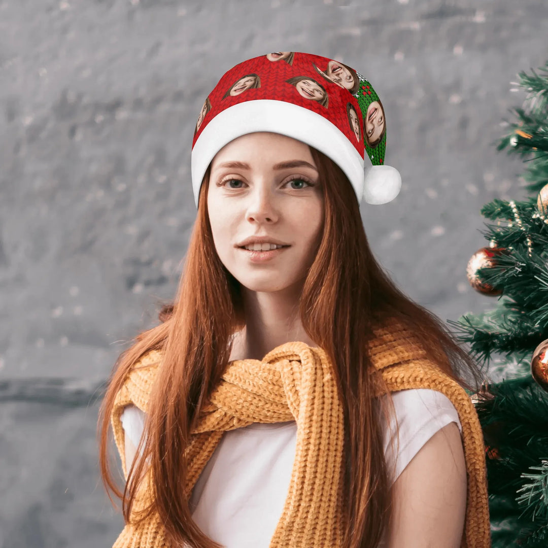 Bonnet de Noël Personnalisé Photo
