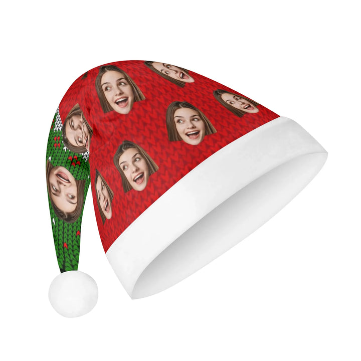 Bonnet de Noël Personnalisé Photo L (Homme)