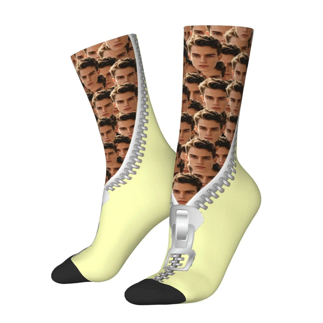 Chaussettes Personnalisées Originales Visages