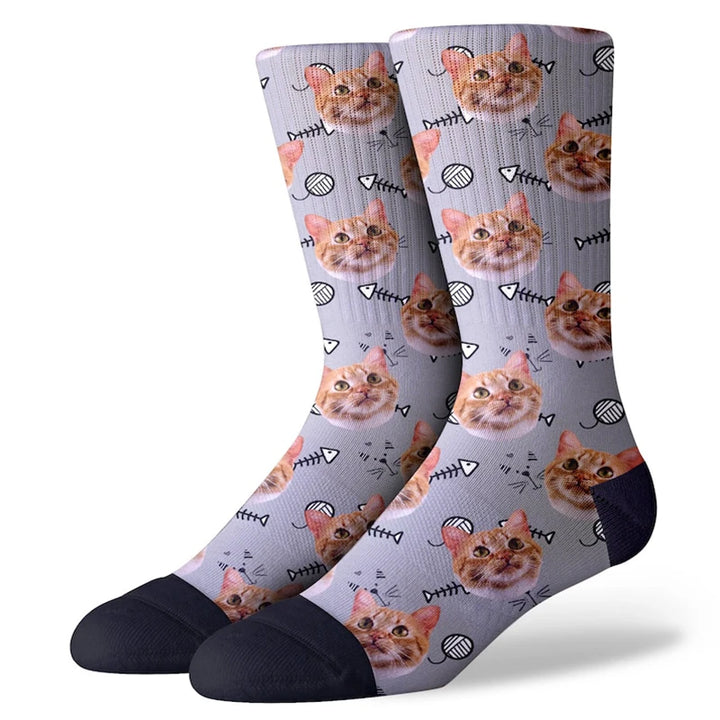 Chaussettes Chat Personnalisées