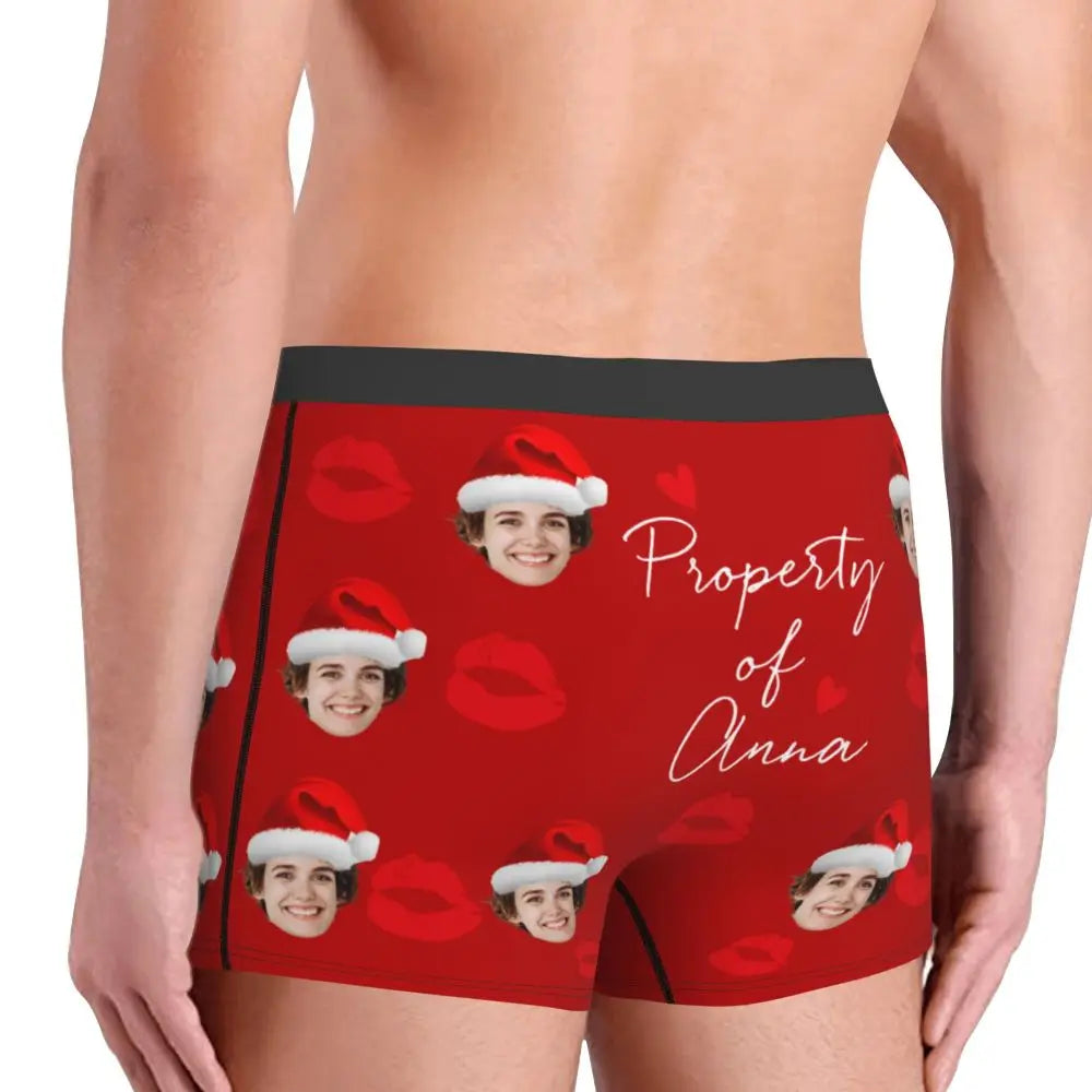 Boxer Personnalisé Noël 2