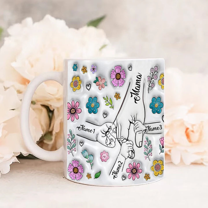 Mug Personnalisé Prénoms Famille