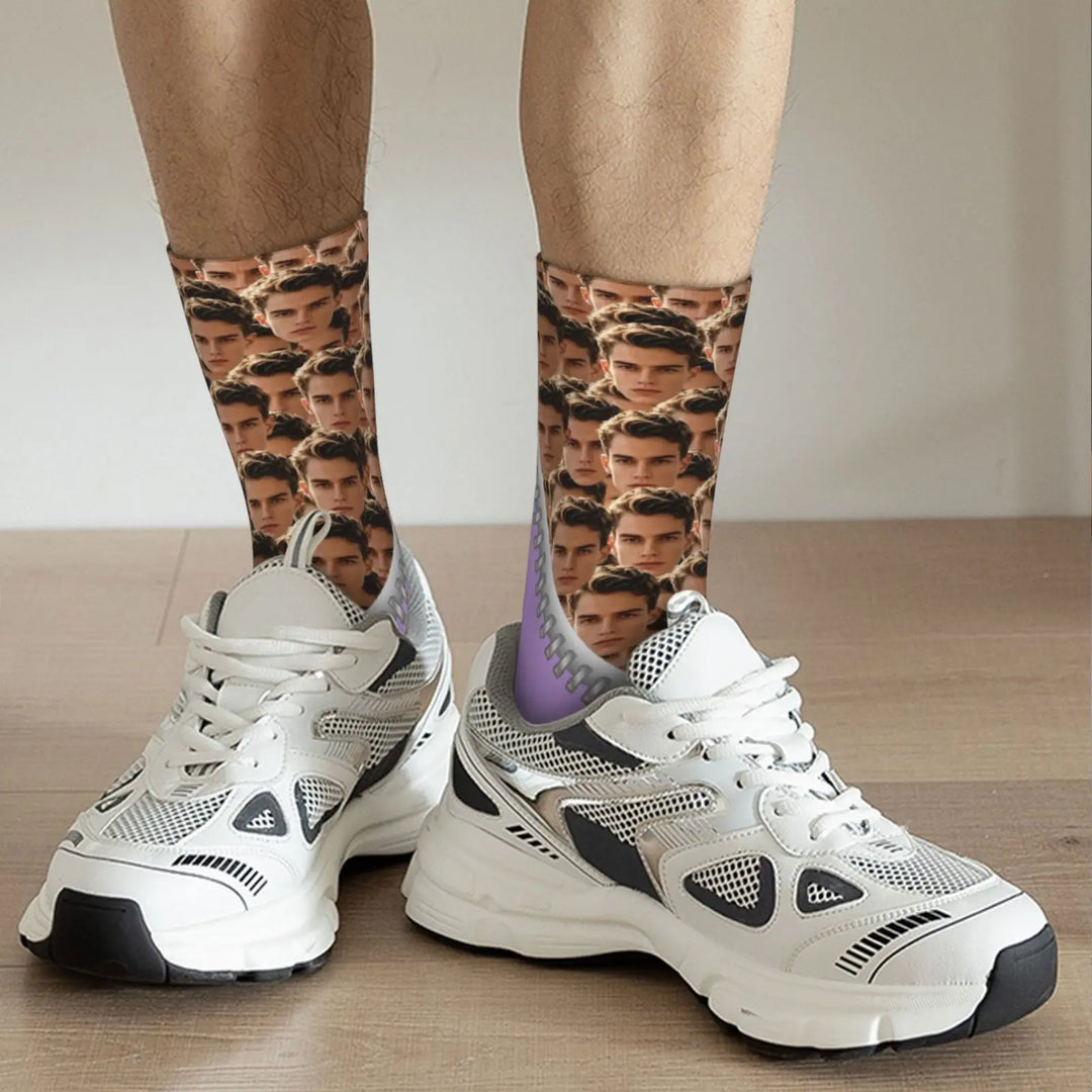 Chaussettes Personnalisées Originales Visages
