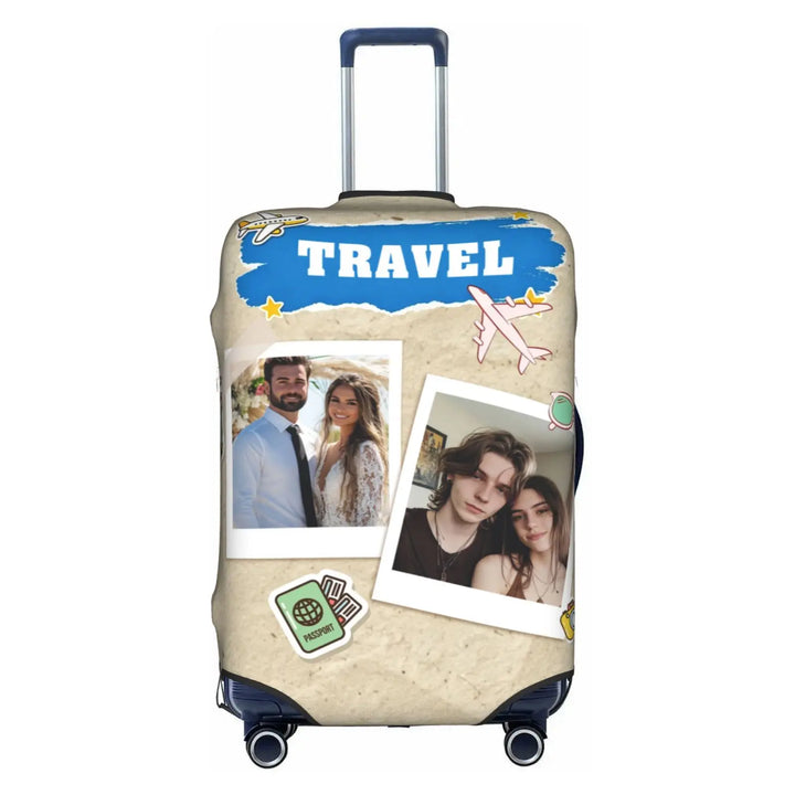 Housse de Valise Personnalisée Multi-Photos