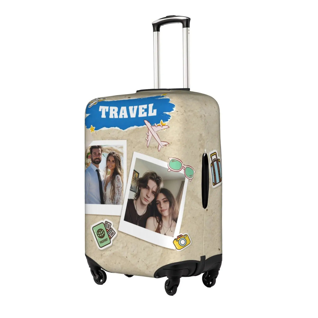 Housse de Valise Personnalisée Multi-Photos