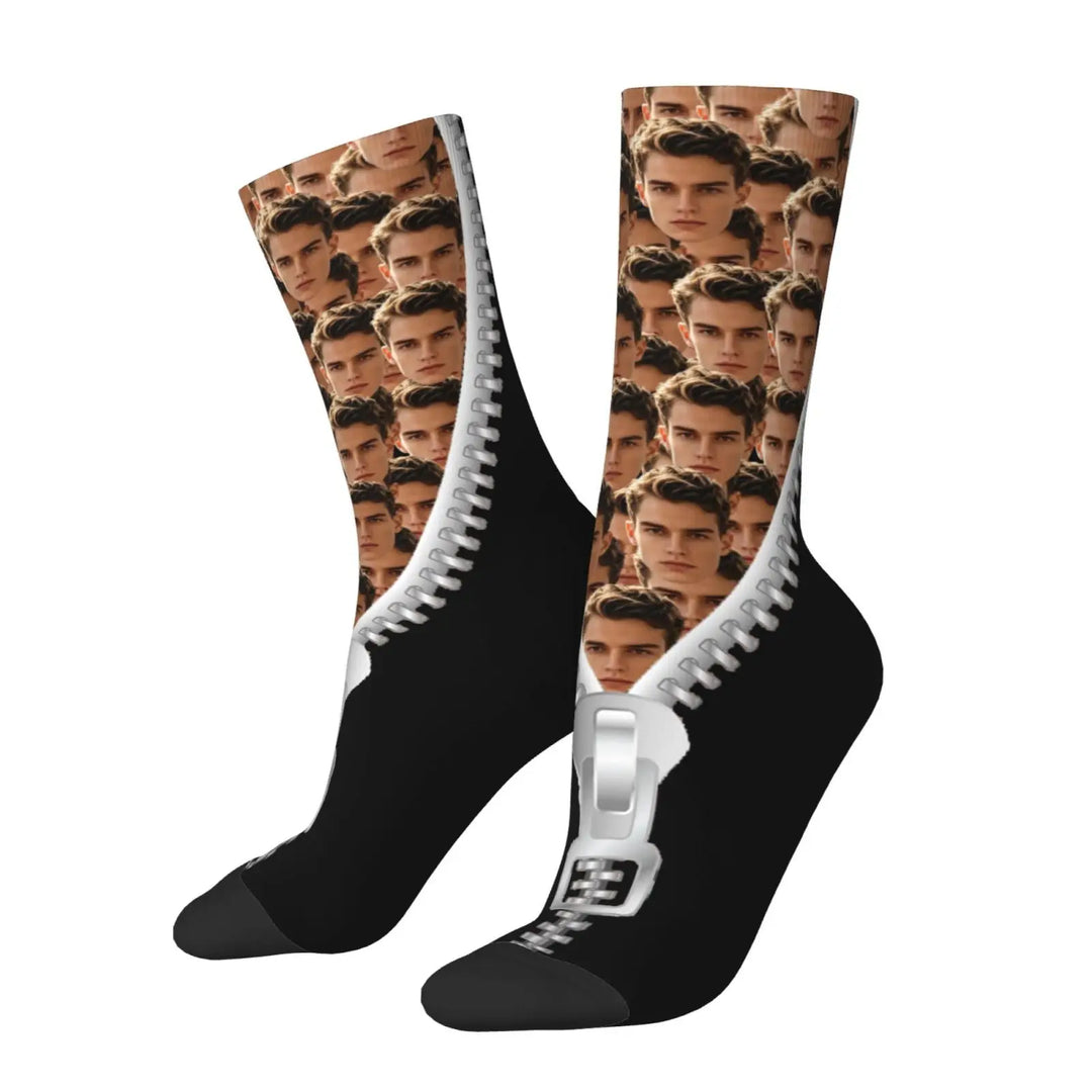 Chaussettes Personnalisées Originales Visages