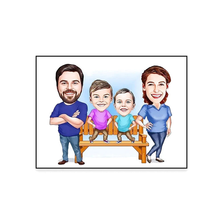 Affiche Famille Personnalisée 80x120cm