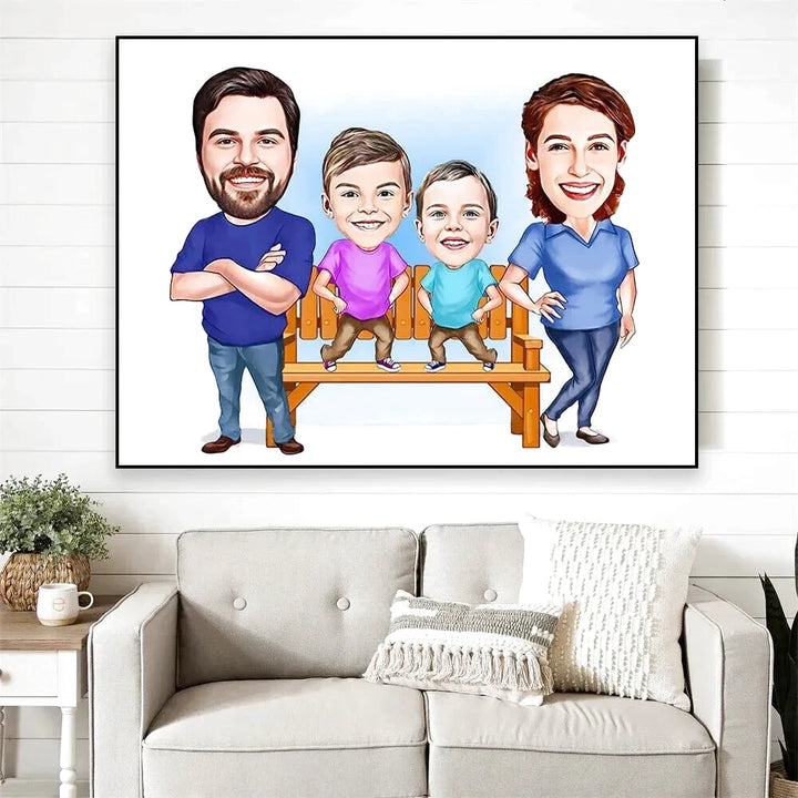 Affiche Famille Personnalisée