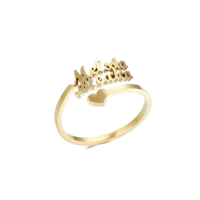 Bague deux prenoms best sale