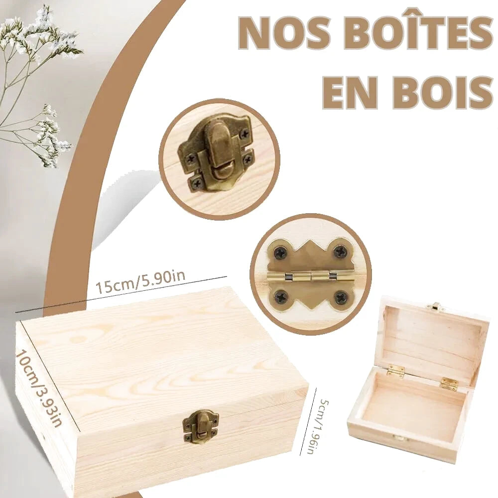 Boite en Bois Personnalisable