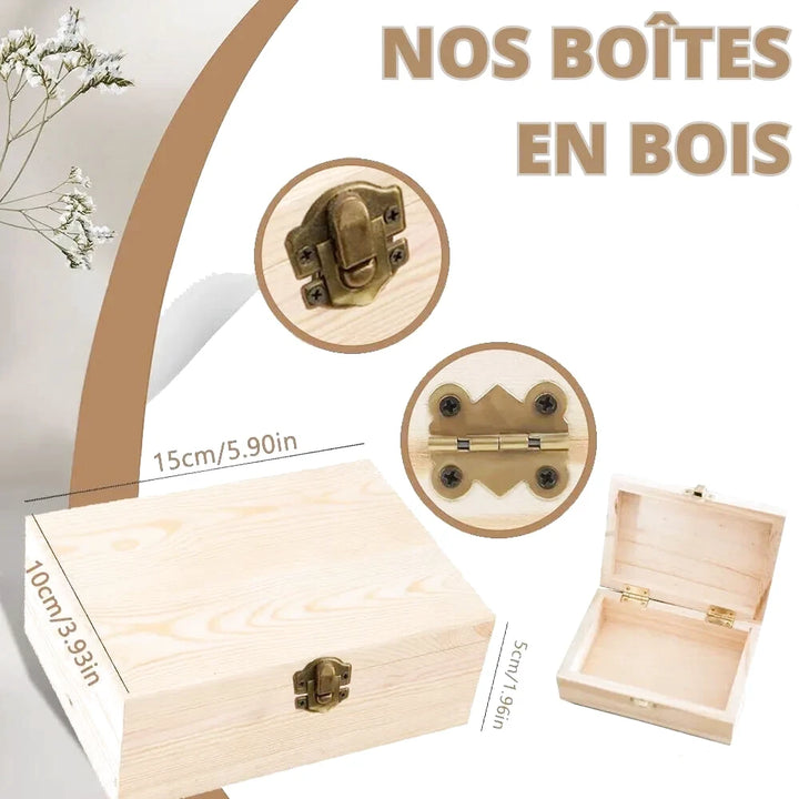 Boite en Bois Personnalisable