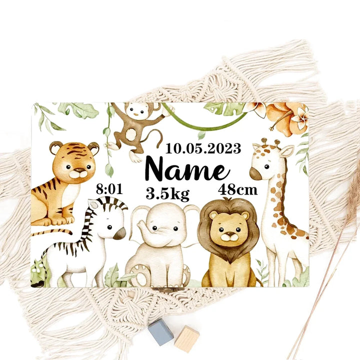 Boite en Bois Personnalisable Savane