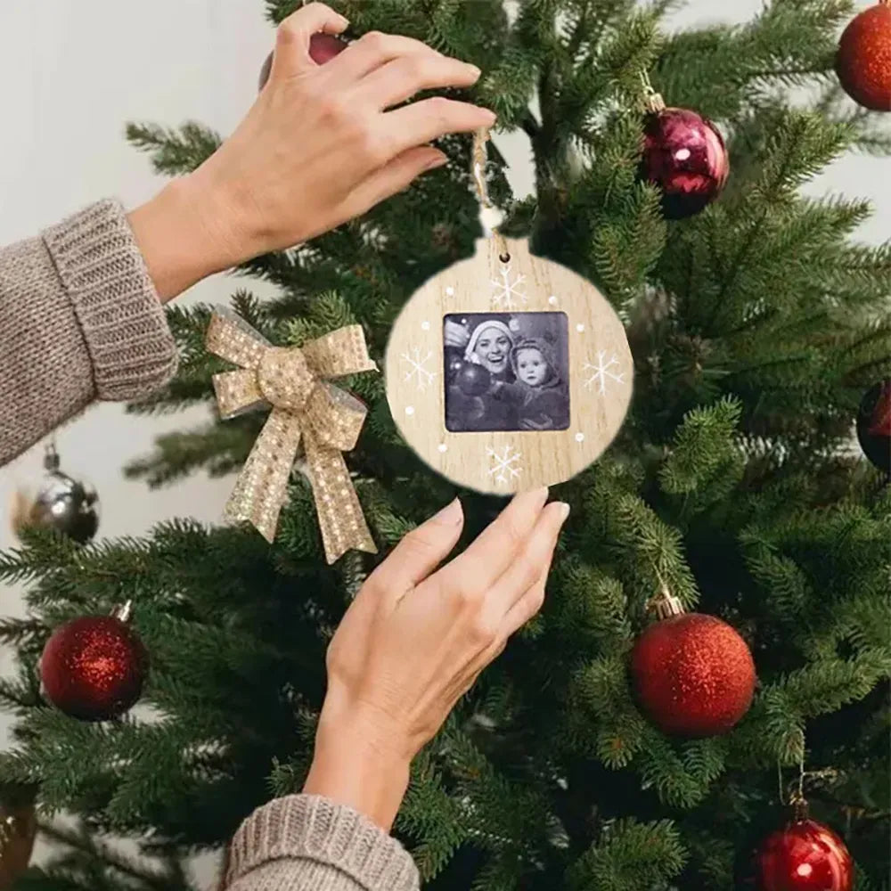 Boule de Noël Personnalisée avec Photo