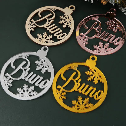 Boule de Noël Personnalisée Prénom - Boule de Noël Personnalisée Prénom