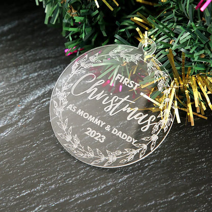 Boule Noël Personnalisée - Transparente