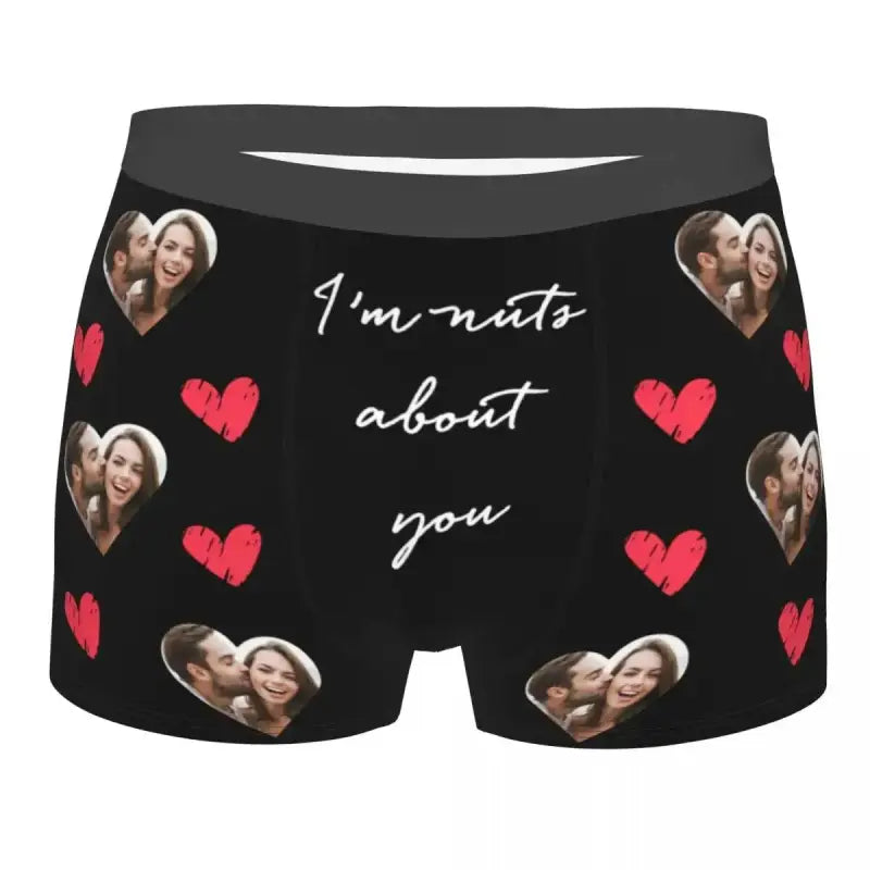 Boxer avec Photo Personnalisé XXL