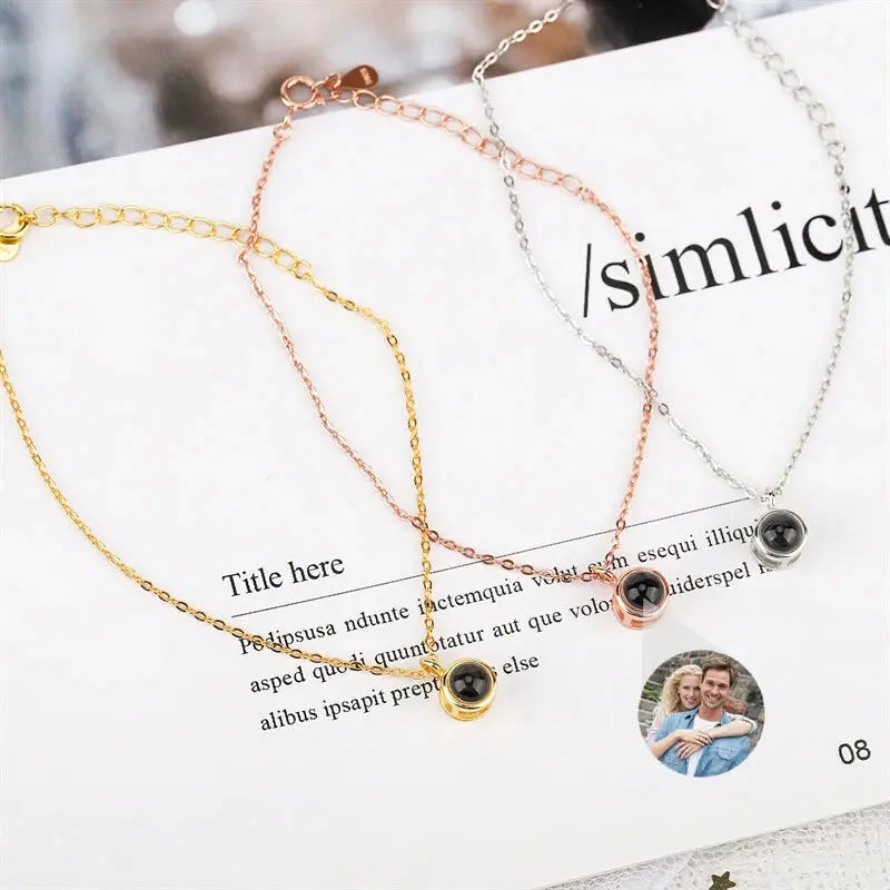 Bracelet avec Pendentif Photo