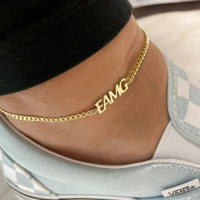 Bracelet de Cheville Personnalisé