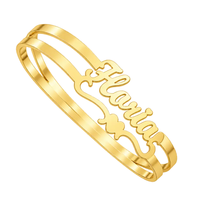 Bracelet Cœur Personnalisé Petit cœur Or