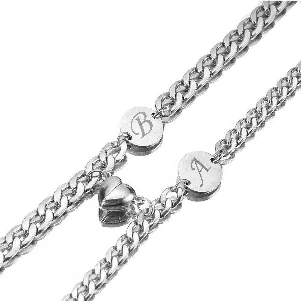 Bracelet Couple Cœur