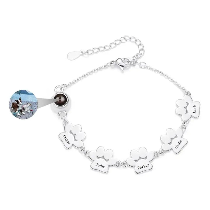 Bracelet Femme Personnalisable Patte de Chien 4