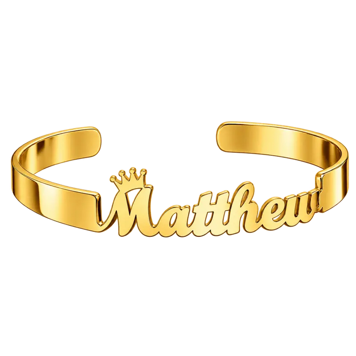 Bracelet Homme Prénom Or