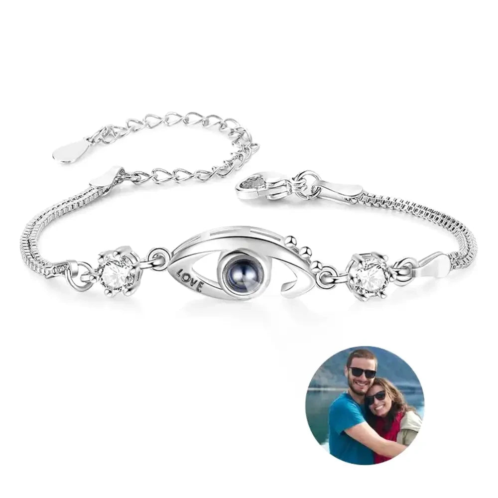 Bracelet Personnalisable Femme Argent