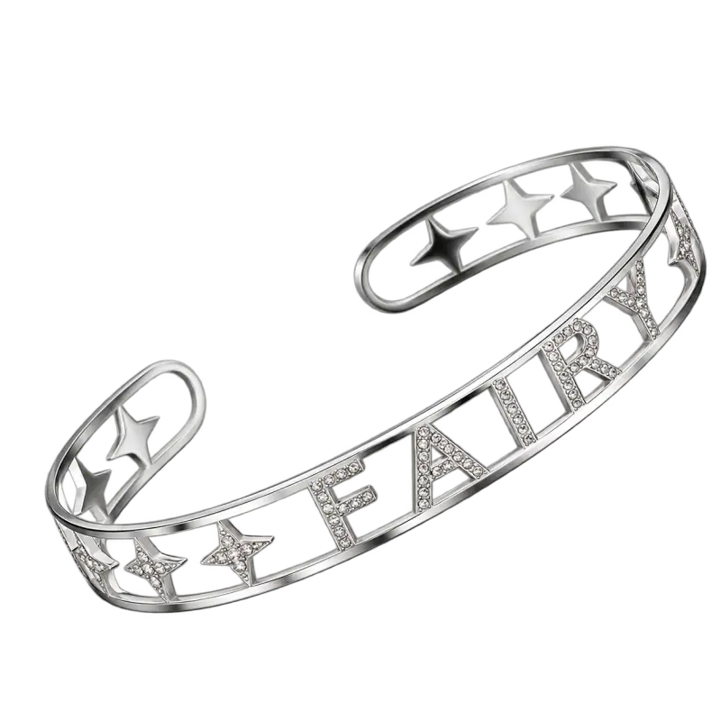 Bracelet Personnalisable Prénom Argenté