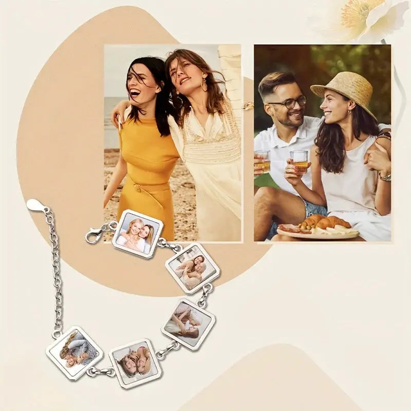 Bracelet Personnalisé 5 photos