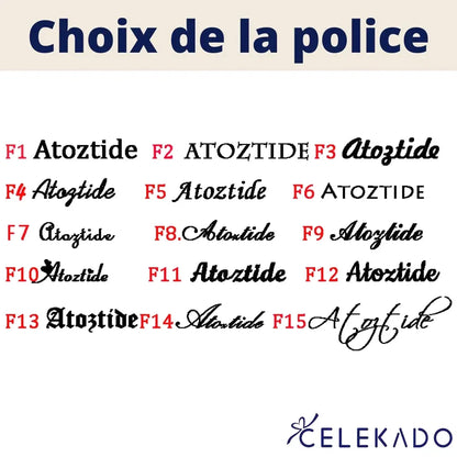 Bracelet Cœur Personnalisé - Bracelet Cœur Personnalisé