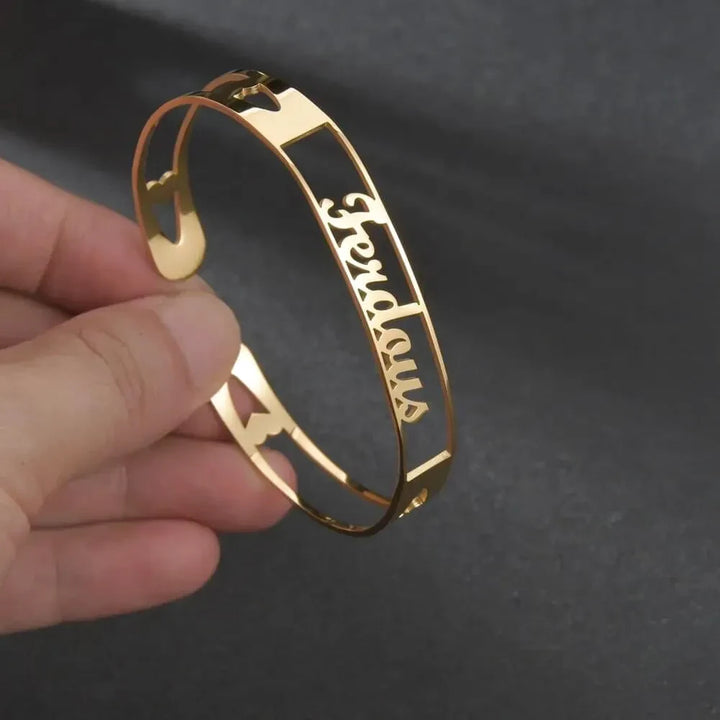 Bracelet Cœur Personnalisé Cœur