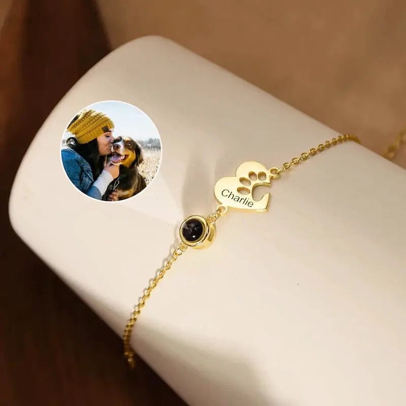 Bracelet Personnalisé Patte de Chien